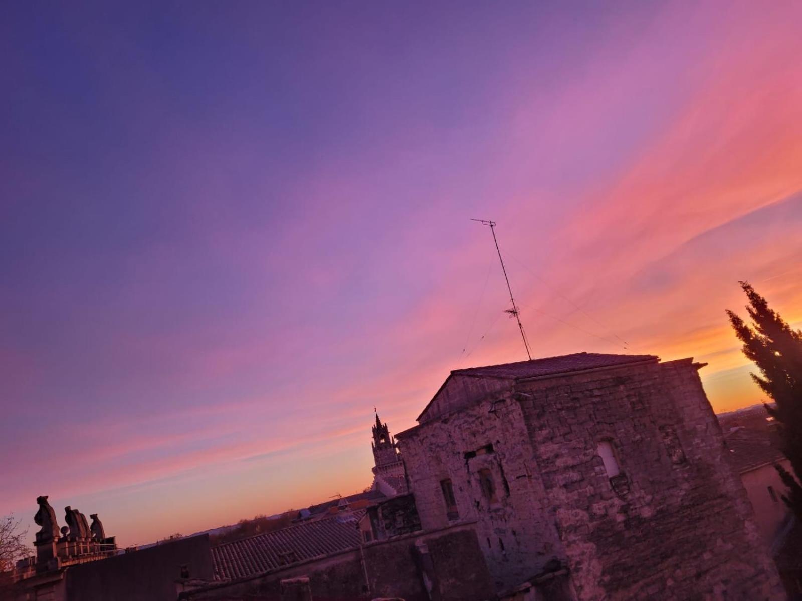 Appartamento Un Nid Sur Les Toits Face Au Palais Des Papes Avignone