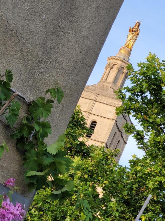 Un Nid Sur Les Toits Face Au Palais Des Papes Aviñón